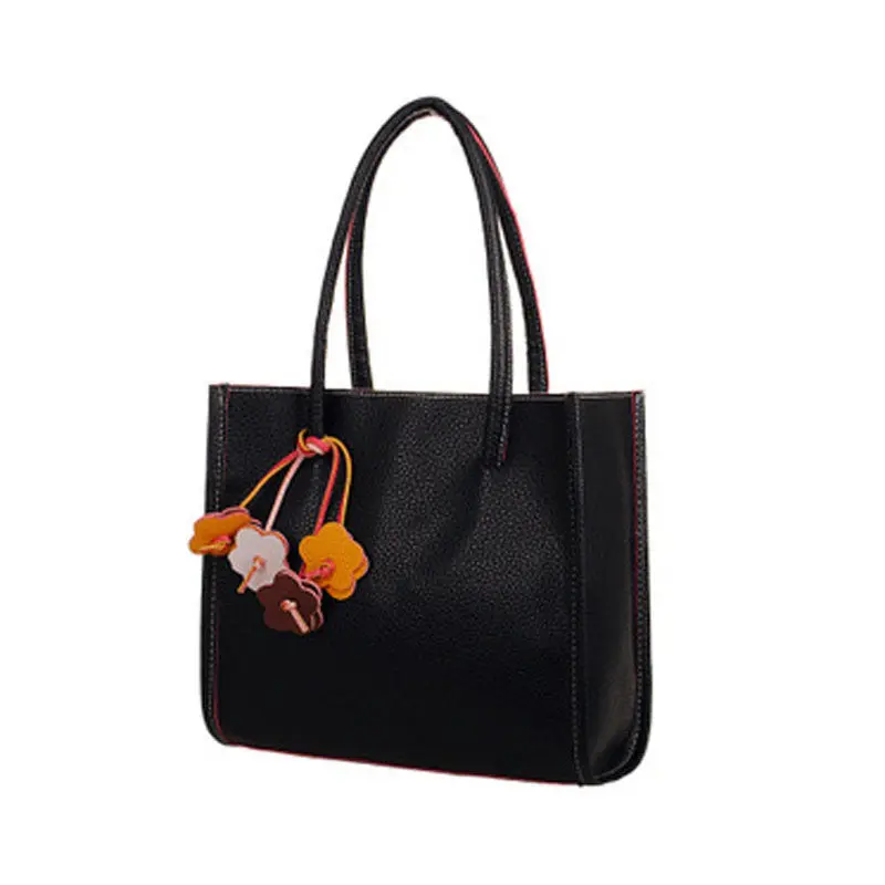 Forward Elegant Girls Hbags Leather Shoulder Bag Cy Color Flowers Women Tote 7