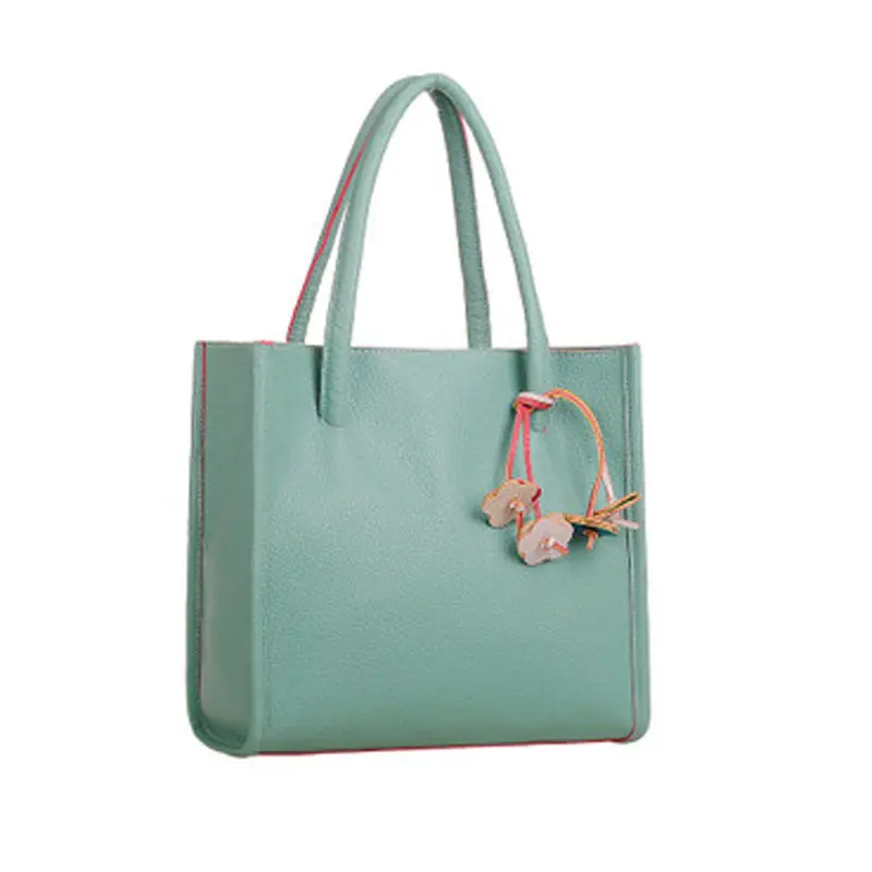 Forward Elegant Girls Hbags Leather Shoulder Bag Cy Color Flowers Women Tote 8