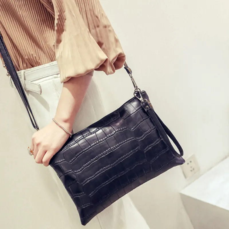 Forward Girl Women Bag Zipper Leather Hbag Cross Body Shoulder Messenger Bag 1