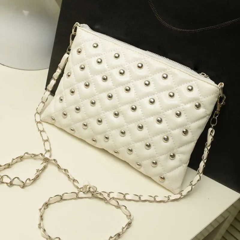 Forward Ladies Hbag Korean Rivet Hbag Shoulder Bag Purse Satchel Messenger Bag 1