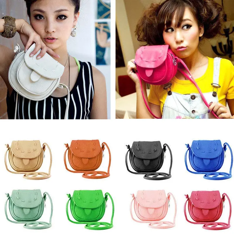 Forward Lovely Cute Girl Pu Leatherhbag Mini Small Adjustable Shoulder Bag Freshipping 4
