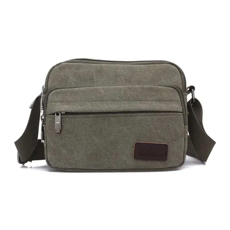 Forward Men Bag Canvas Vintage School Satchel Messenger Shoulder Bags 1