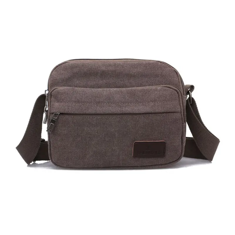 Forward Men Bag Canvas Vintage School Satchel Messenger Shoulder Bags 4