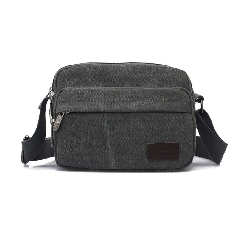 Forward Men Bag Canvas Vintage School Satchel Messenger Shoulder Bags 5