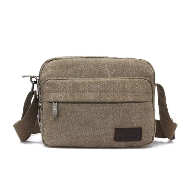 Forward Men Bag Canvas Vintage School Satchel Messenger Shoulder Bags 6