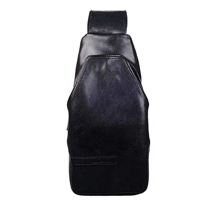 Forward Men Messenger Bags Pu Leather Travel Bag Chest Bag Men's Single-Shoulder Ba 1