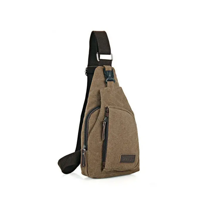 Forward Mens Canvas Retro Hbag Messenger Shoulder Sling Crossbody Chest Bag 1