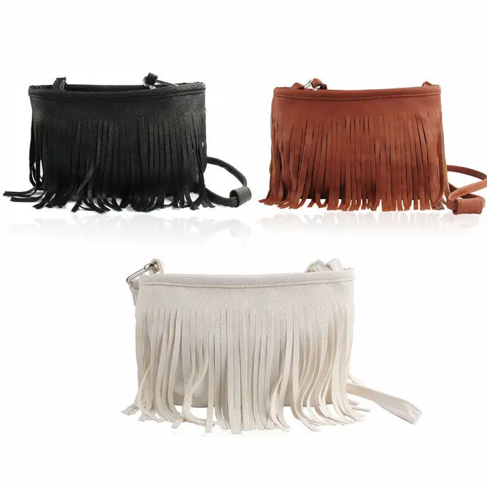 Forward Tassel Shoulder Messenger Clutch Baguette Hbag Women Satchel For S 1