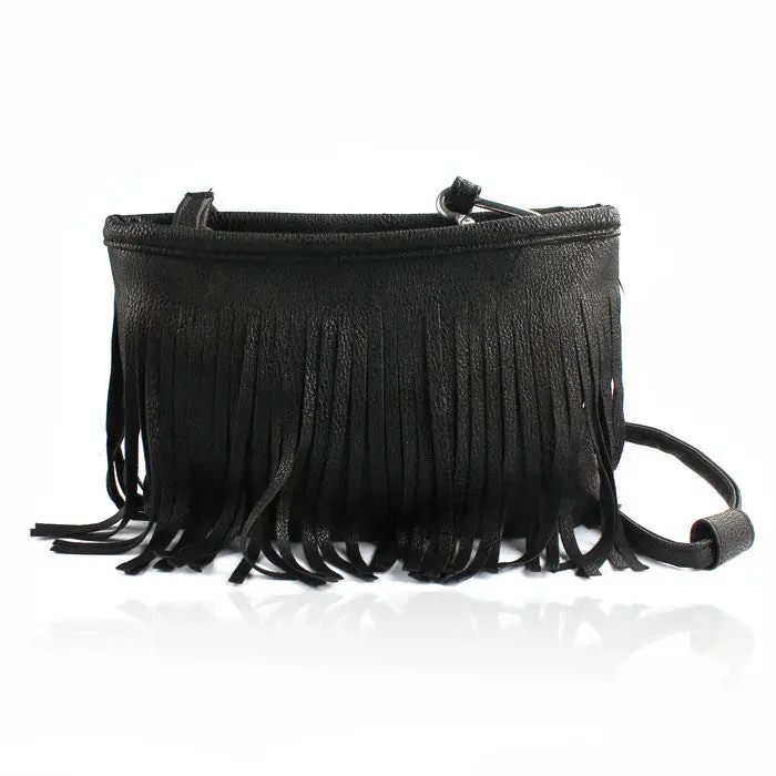 Forward Tassel Shoulder Messenger Clutch Baguette Hbag Women Satchel For S 2