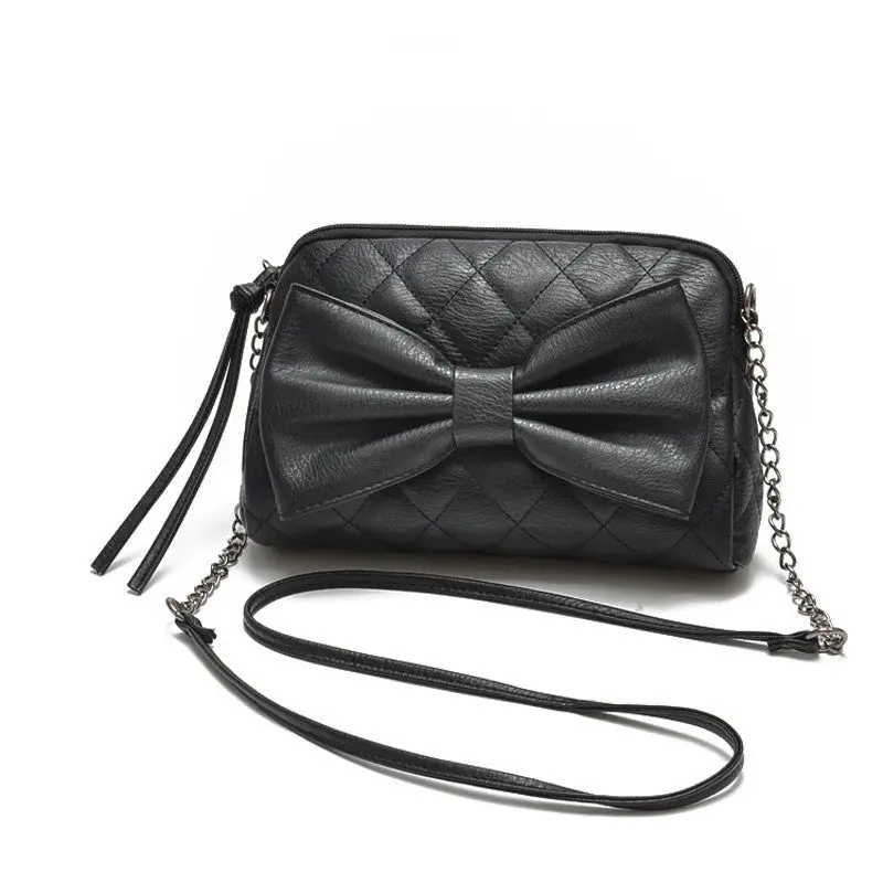 Forward Women Bag Faux Leather Shoulder Bowknot Satchel Body Tote Hbag 2