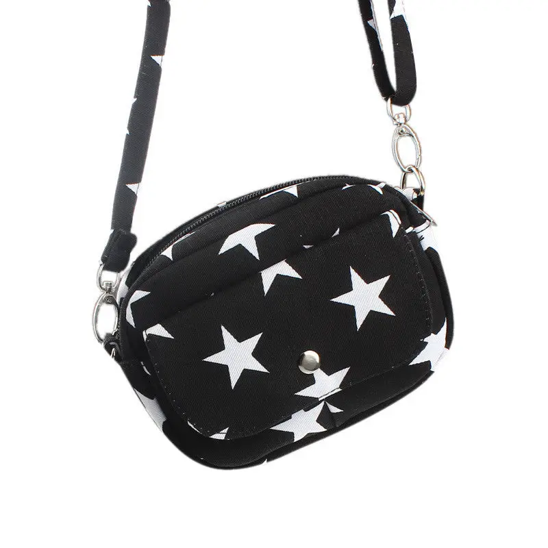 Forward Women Bags Mini Small Messenger Canvas Cross Body Hbag Zipper Shoulder Bag Purse 5