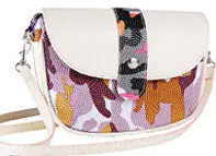 Forward Women Camouflage Color Edge Leather Messenger Crossbody Clutch Shoulder Hbag Bag 4