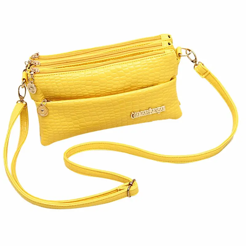Forward Women Crocodile Leather Messenger Bag Shoulder Bag Hbag 5