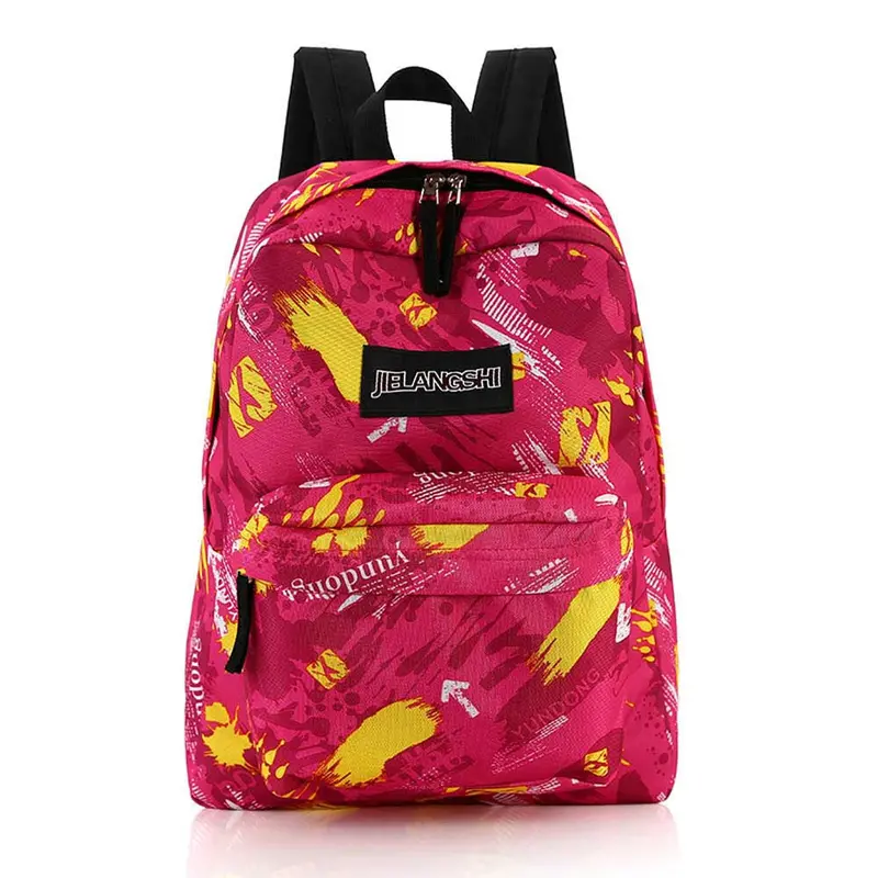 Forward Women Girls Canvas Rucksack Backpack School Bag Book Zipper Shoulder Bags 2