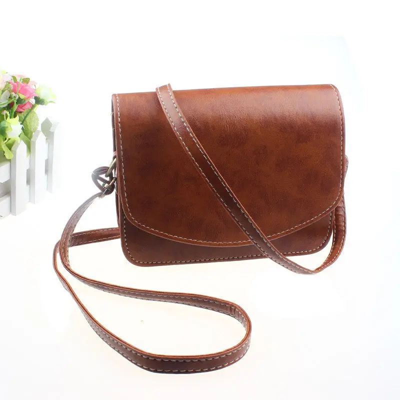 Forward Women Imitation Pu Leather Hbag Shoulder Bag Satchel Hbags Retro Messenger Clutch Tote Satchel 2