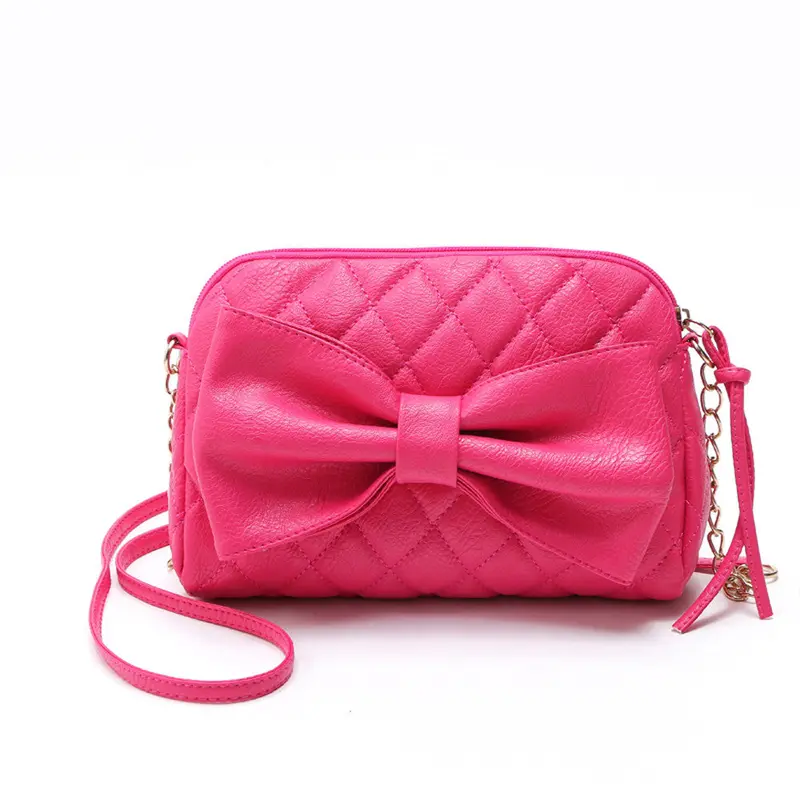Forward Women Lady Bowknot Banquet Messenger Bag Leather Clutch Satchel Purse Shoulder Bags Hbag 1