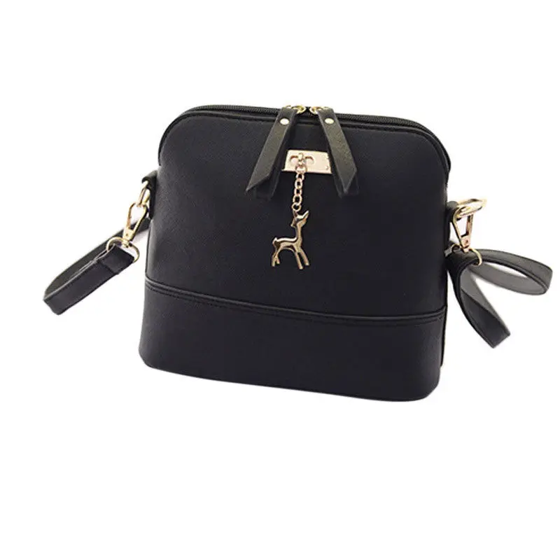 Forward Women Messenger Bags Vintage Small Shell Pu Leather Hbag Casual Shoulder Bag 1