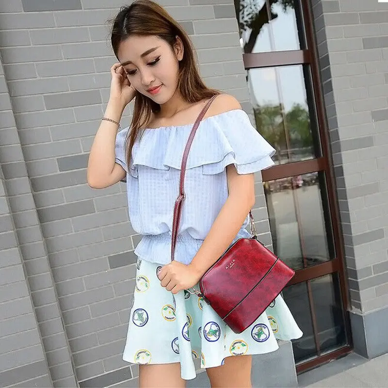 Forward Women Shoulder Bag Hbag Pu Leather Purse Tote Satchel Messenger Bags 1