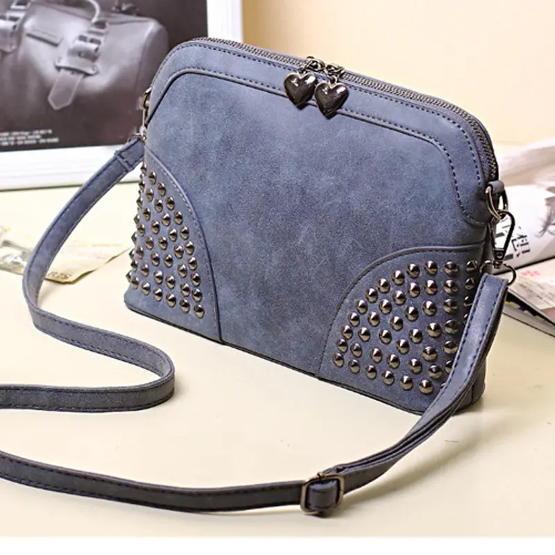 Forward Women Shoulder Bag Tote Messenger Rivet Crossbody Hbag 2