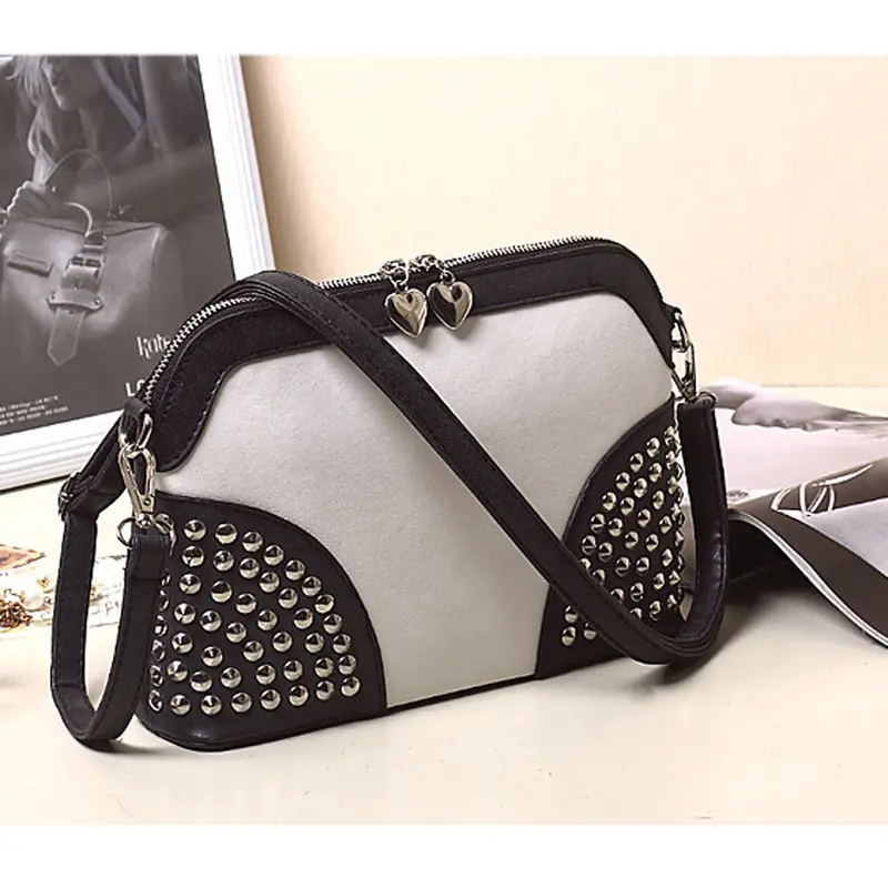 Forward Women Shoulder Bag Tote Messenger Rivet Crossbody Hbag 3