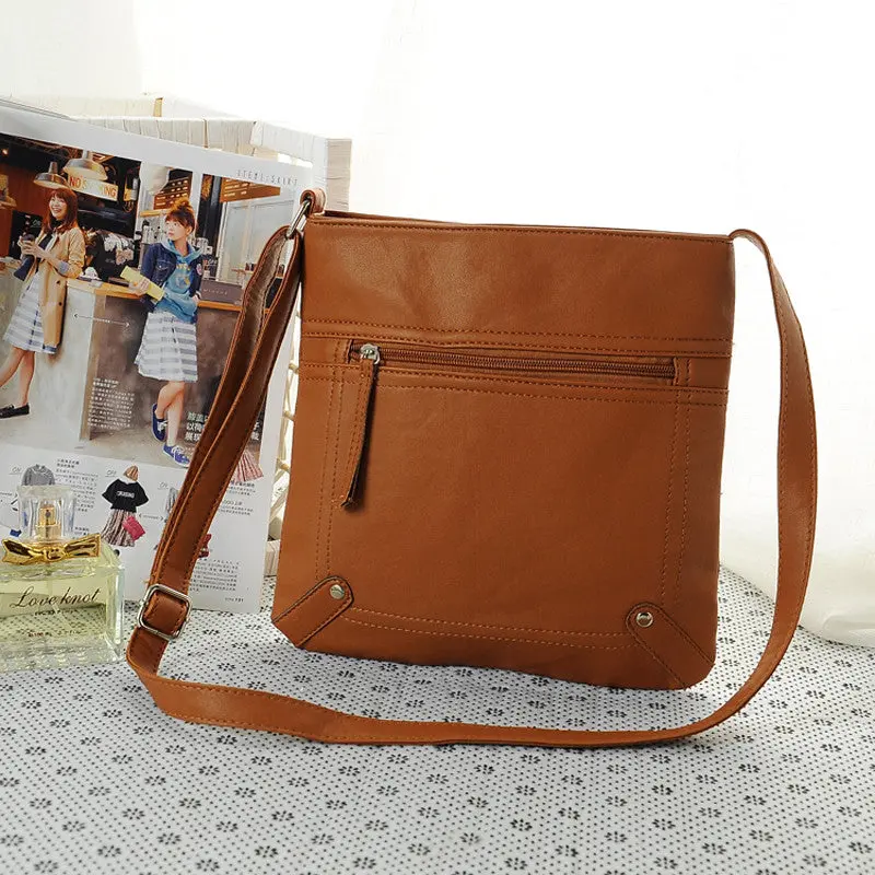 Forward Womens Pu Leather Bag Designers Lady Satchel Crossbody Shoulder Messenger Bag Hbag Bolsas Femininas 1