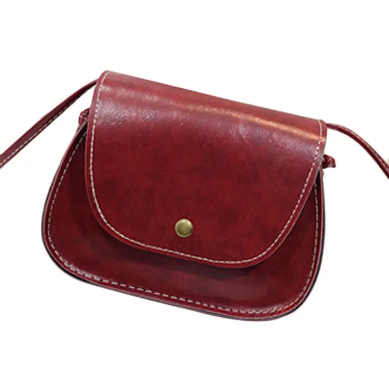 Forward Womens Retro Messenger Bags Chain Shoulder Bag Leather Crossbody Hbags 5