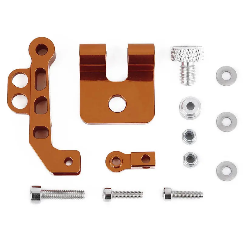 Fpv Cnc Lcd Monitor Mount Holder Bracket Support For For Dji Dji Phantom Jr Transmitter Flysky Walkera Orange 1