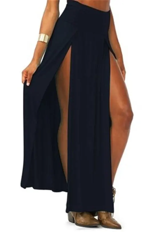Free Size Women Skirt High Waist Sexy Casual Skirt 4 Colors Blue Pink White Black Saia Casual 1