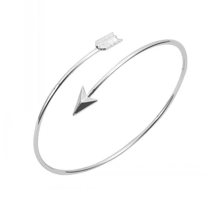 Fshion Adjustable Arrow Bangle Bracelets Jewelry Bracelet 10Pcs-G016 1