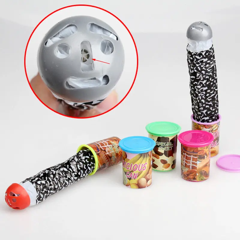 Fun Toy Trick Frighten Cy Jar Jump Out Voice Strange Jar Play Special Sweet Jokes 1
