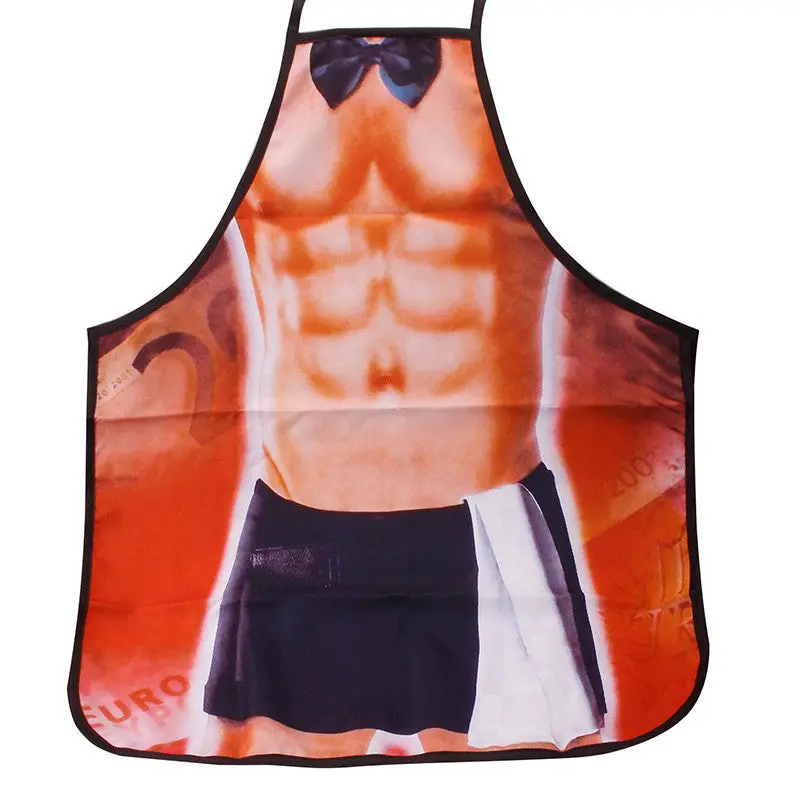 Funny Cooking Apron Muscular Man Sexy Aprons For Party Kitchen Creative Gift For Lovers 84158 1