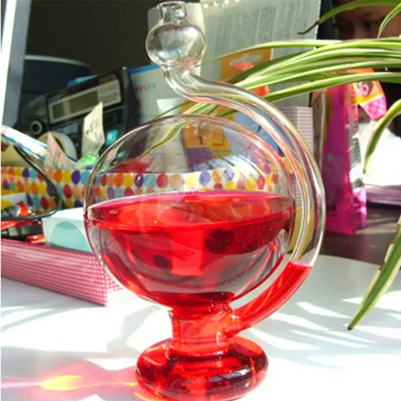 Funny Storm Glass Barometer+Weather Forecast Bottle Rain Or Shine Bottle 69820 2