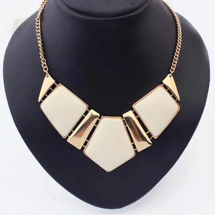 Gems Girl Necklace Vintage Statement Women Necklaces Chain Collar Popular Gifts 4