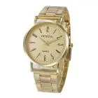 Geneva Gold Watch Women Stainless Steel Analog Quartz Watch Watches For Girls Ladies Relojes Mujer Feida 1