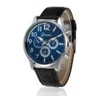 Geneva Mechanical Quartz Watch Top Luxury Retro Design Pu Leather Band Military Army Relogio Masculino 1