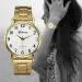 Geneva Quartz Watch Gold Women Rhinestone Crystal Clock Stainless Steel Band Analog Bracelet Relogio Feminino 1
