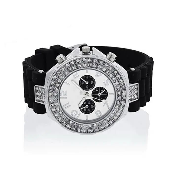 Geneva Silicone Jelly Gel Quartz Analog Sports Wrist Watch Silicone Ladiesjelly Wrist Watch Versicolor Quality 1