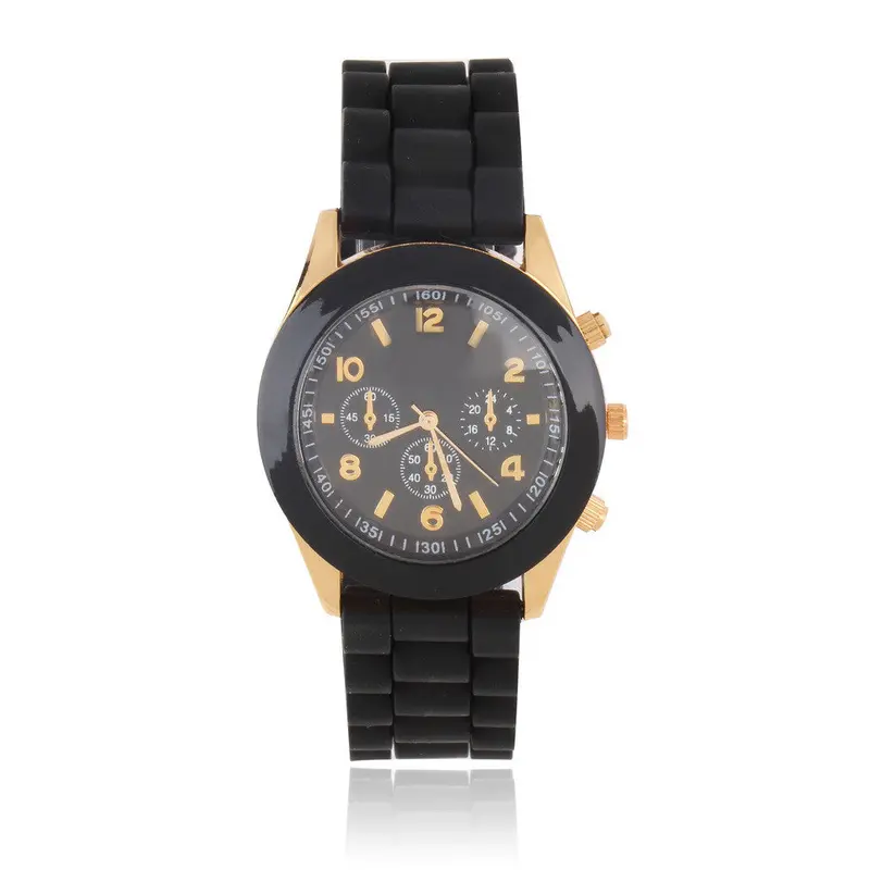 Geneva Silicone Quartz Watchjelly Sport Wristwatch, Dress Watches,11Colors Casualwatch 1