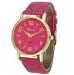 Geneva Watch Women Dress Quartz Clock Big Dial Relogio Feminino Pu Leather Analog Bracelet Watches Gift 4