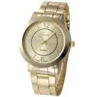 Geneva Watch Women Gold Silver Relogio Feminino Stainless Steel Band Quartz Analog Wrist Dress Clock 2