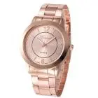 Geneva Watch Women Gold Silver Relogio Feminino Stainless Steel Band Quartz Analog Wrist Dress Clock 3