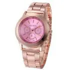 Geneva Watch Women Relogio Feminino Stainless Steel Band Quartz Wrist Dress Clock Famous Gift 7