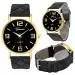 Geneva Watches Women Dress Clock Bracelet Relogio Feminino Pu Leather Analog Quartz Watch 1