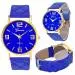 Geneva Watches Women Dress Clock Bracelet Relogio Feminino Pu Leather Analog Quartz Watch 2