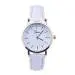 Geneva Watches Women Dress Clock Relogio Feminino Pu Leather Black Analog Quartz Watch 3