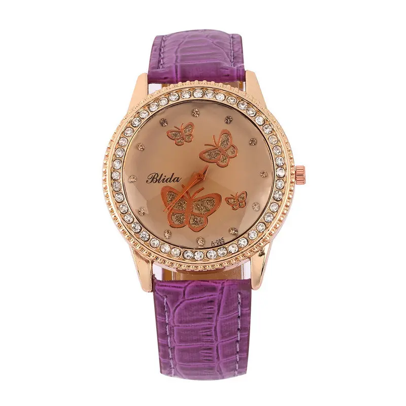 Geneva Watchwristwatch Plaid Leather Band Quartz Watchladies Casual Dress Watch Worldwise 4