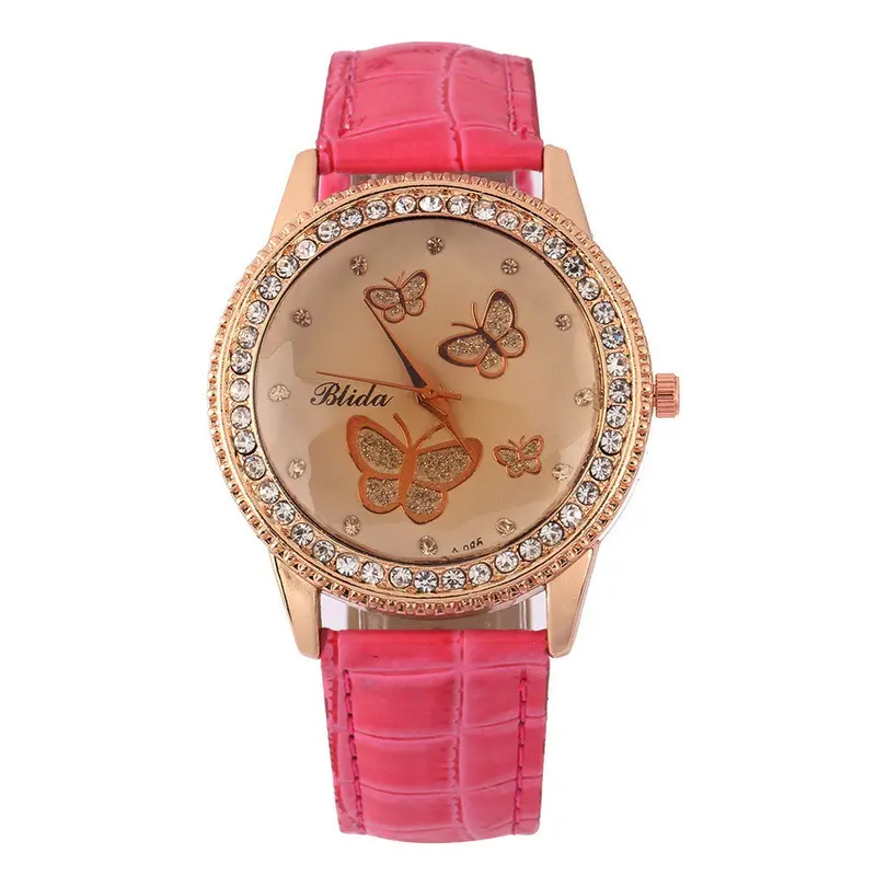 Geneva Watchwristwatch Plaid Leather Band Quartz Watchladies Casual Dress Watch Worldwise 5
