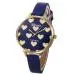 Geneva Women Watch Dress Clock Heart Pattern Faux Leather Quartz Analog Watch Relogio Feminino 3