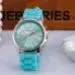 Geneva Women Watches Quartzwatch Roman Numerals Silicone Jelly Gel Quartz Analog Clock Relojes Mujer 1