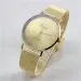 Geneva Women's Watch Stainless Steel Band Analog Quartz Wrist Watch Gold Silver Montre Feida 1
